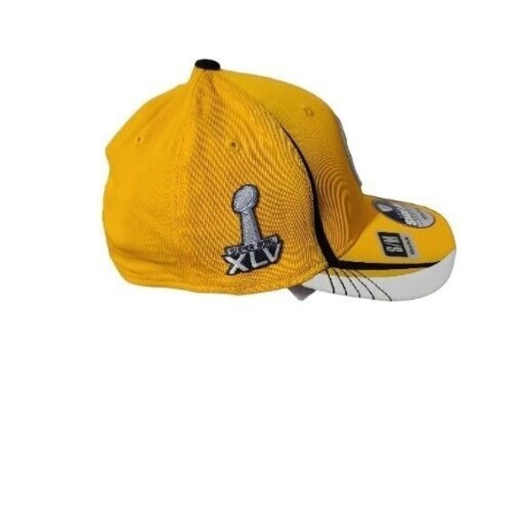 Pittsburgh Steelers NFL Reebok On Field Sideline Fitted Cap Hat Size S/M Adult - Picture 2 of 7